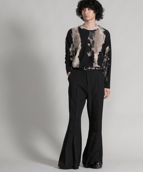 aimoha（アイモハ）の「【aimoha neo】SLEEK PLEATED TROUSERS（スラックス・メンズ・ブラック・MEDIUM/LARGE/X-LARGE）」の9枚目の写真