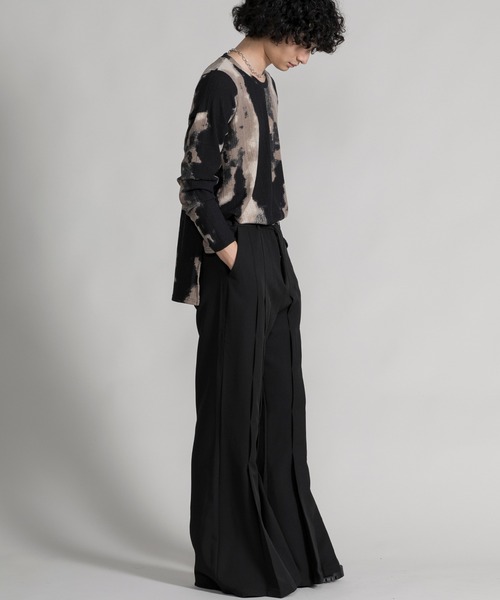 aimoha（アイモハ）の「【aimoha neo】SLEEK PLEATED TROUSERS（スラックス・メンズ・ブラック・MEDIUM/LARGE/X-LARGE）」の11枚目の写真