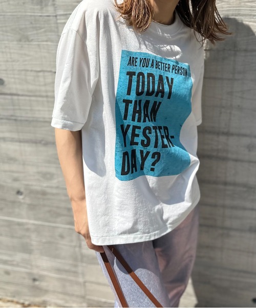 【BOHEMSEO】シルバーペインティングTシャツ ★早期完売★ セール】TENDER PERSON/テンダーパーソン GINCHAM LONG TEE ロン