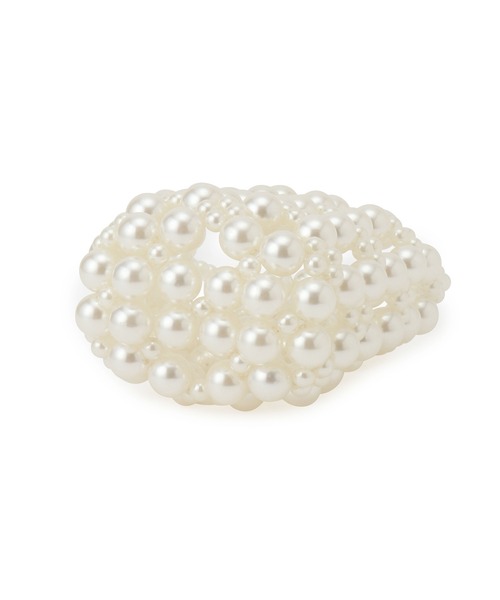 ROPE' PICNIC(ロペピクニック)の「巾着付きビッグパールショルダー&ハンドミニバッグ(ショルダーバッグ・レディース・キナリ・FREE)」の5枚目の写真