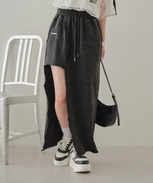 Chico（チコ）の「【セットアップ対応】ピグメントカットオフスウェットスカート（スカート・レディース）」