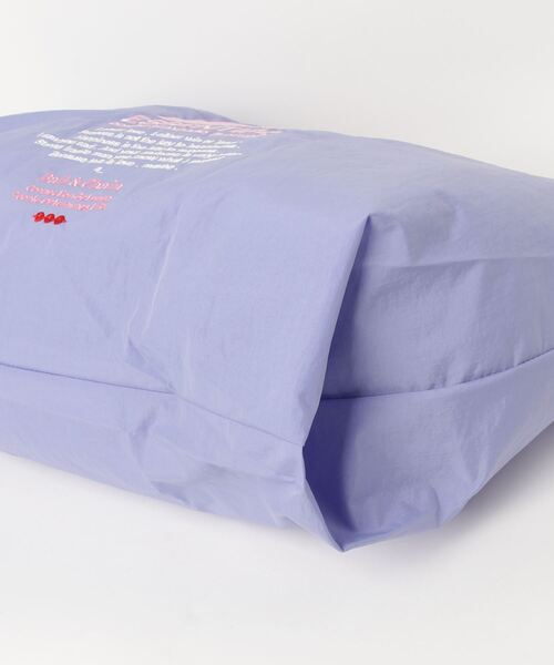 Ball&Chain（ボールアンドチェーン）の「Ball&Chain / オリジナルESSENTIALロゴショッピングバッグ（エコバッグ/サブバッグ・レディース・パープル・FREE）」の3枚目の写真