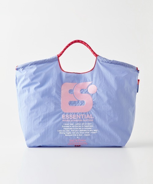 Ball&Chain（ボールアンドチェーン）の「Ball&Chain / オリジナルESSENTIALロゴショッピングバッグ（エコバッグ/サブバッグ・レディース・パープル・FREE）」の7枚目の写真