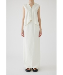 RIM.ARK | Linen mix vest tops リネンミックスベストトップス(ベスト)