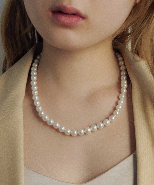 GOLDY（ゴールディ）の「シェルパール ショート ネックレス（ネックレス・レディース・ホワイト・FREE）」の8枚目の写真