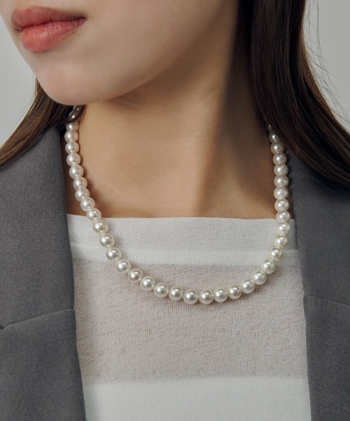 GOLDY（ゴールディ）の「シェルパール ショート ネックレス（ネックレス・レディース・ホワイト・FREE）」の10枚目の写真