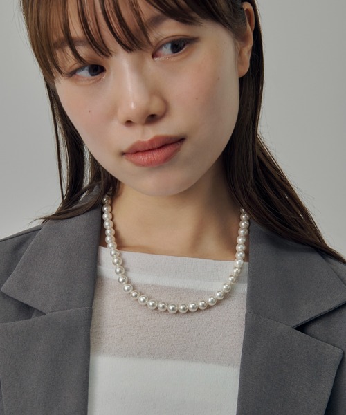 GOLDY（ゴールディ）の「シェルパール ショート ネックレス（ネックレス・レディース・ホワイト・FREE）」の11枚目の写真