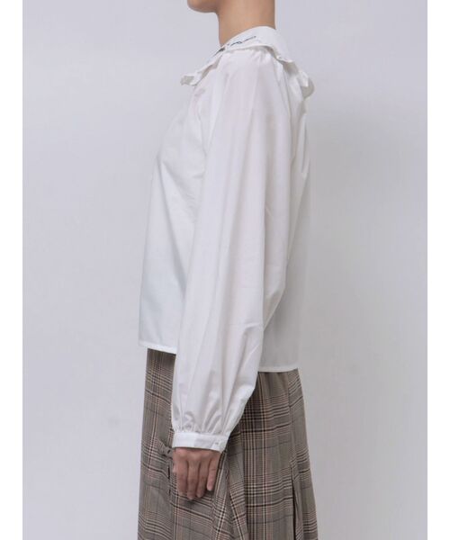 merry jenny（メリージェニー）の「ribbon frillブラウス（シャツ/ブラウス・レディース・オフホワイト/グレー/ボルドー・FREE）」の16枚目の写真