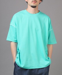 無地ステッチ半袖Tシャツ