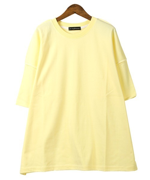 LUXSTYLE(ラグスタイル)の「無地ステッチ半袖Tシャツ(Tシャツ/カットソー・メンズ・ピンク/グリーン/ホワイト系その他/イエロー/ブルー・FREE)」の17枚目の写真