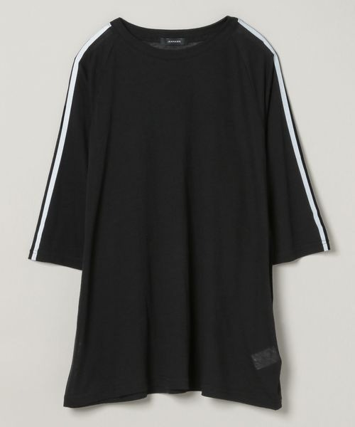 JEANASIS（ジーナシス）の「シアーテンジクライン7S/131992（Tシャツ/カットソー・レディース・ブルー系その他/ブラック/ホワイト・FREE）」の3枚目の写真