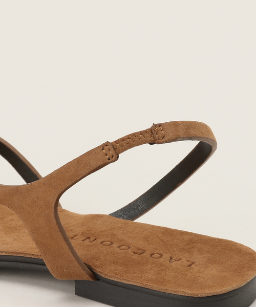 IENA LA BOUCLE（イエナラブークル）の「【LAOCOONTE/ラオコンテ】EIDER SUEDE サンダル（サンダル・レディース・キャメル・36）」の10枚目の写真
