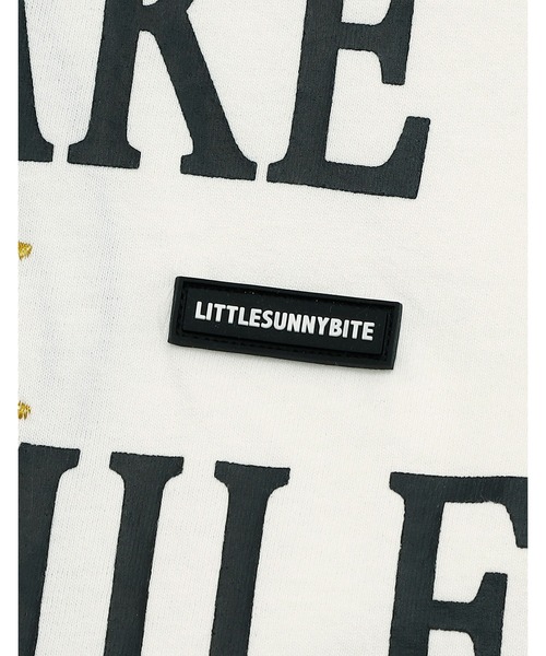 Little sunny bite(リトルサニーバイト)の「【8】【it】【Little sunny bite(リトルサニーバイト)】 Message doodle tee(Tシャツ/カットソー・レディース・ホワイト/ブルー/ブラック・SMALL/MEDIUM)」の8枚目の写真