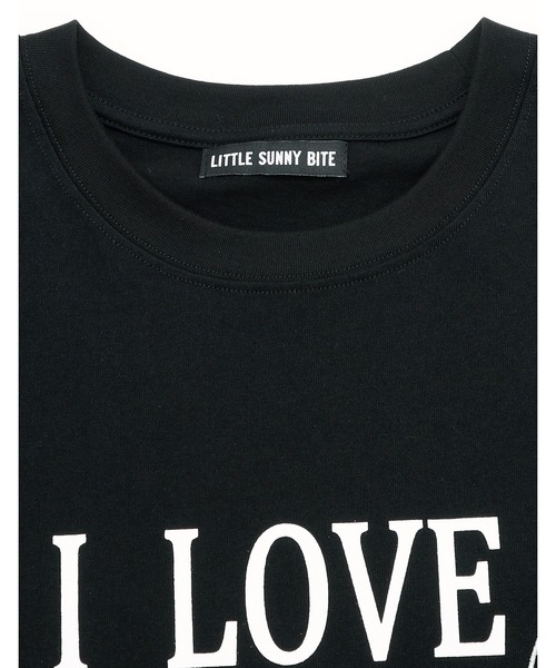 Little sunny bite(リトルサニーバイト)の「【8】【it】【Little sunny bite(リトルサニーバイト)】 Message doodle tee(Tシャツ/カットソー・レディース・ホワイト/ブルー/ブラック・SMALL/MEDIUM)」の17枚目の写真