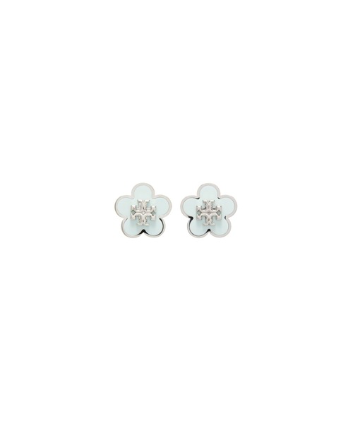 フォーゲットミーノット エナメル フラワー スタッズ ピアス（ピアス