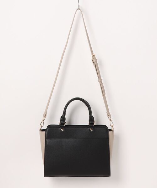 NATURAL BEAUTY(ナチュラルビューティー)の「【NATURAL BEAUTY/ナチュラルビューティー】 Amie アミ 2wayハンドバッグ(ハンドバッグ・レディース・ピンク/ベージュ系その他/ブラック/ベージュ・FREE)」の21枚目の写真