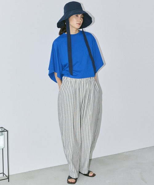 Libra Cue（リブラ キュー）の「リボンハット（ハット・レディース・ネイビー/ベージュ・FREE）」の10枚目の写真