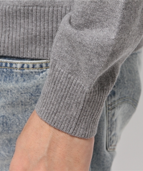 Denime（ドゥニーム）の「カシミアタートルネック（ニット/セーター・メンズ・ネイビー/ホワイト/グレー/ブラック・MEDIUM/X-LARGE/LARGE）」の13枚目の写真