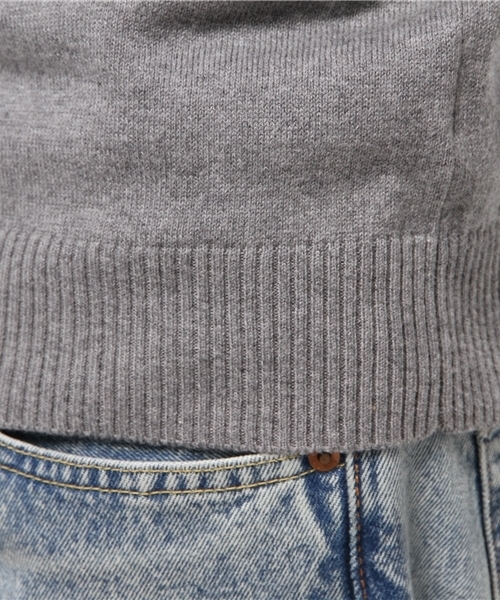 Denime（ドゥニーム）の「カシミアタートルネック（ニット/セーター・メンズ・ネイビー/ホワイト/グレー/ブラック・MEDIUM/X-LARGE/LARGE）」の14枚目の写真