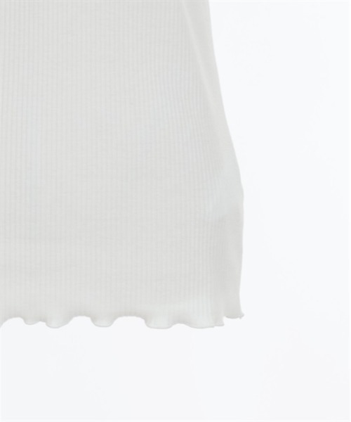 axes femme（アクシーズファム）の「吸水速乾肩レースリブタンク（タンクトップ・レディース・キナリ/ミント/ネイビー/ラベンダー・FREE）」の9枚目の写真