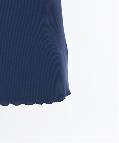 axes femme（アクシーズファム）の「吸水速乾肩レースリブタンク（タンクトップ・レディース・キナリ/ミント/ネイビー/ラベンダー・FREE）」の17枚目の写真