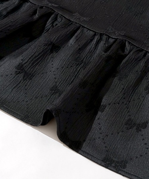 flower（フラワー）の「グロスリボントップ（Tシャツ/カットソー・レディース・アイボリー/ブラック・FREE）」の21枚目の写真