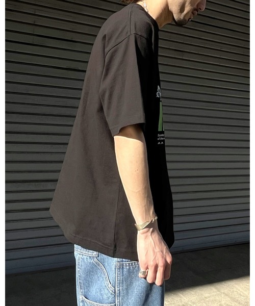 RGY(アールジーワイ)の「【RGY】SUNDAY MORNING ビッグシルエットTシャツ (CP)(Tシャツ/カットソー・レディース・ネイビー/ブラック/ホワイト・M/L)」の14枚目の写真