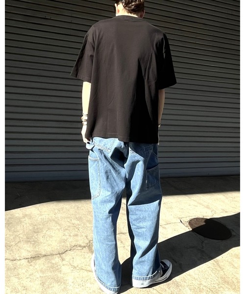 RGY(アールジーワイ)の「【RGY】SUNDAY MORNING ビッグシルエットTシャツ (CP)(Tシャツ/カットソー・レディース・ネイビー/ブラック/ホワイト・M/L)」の16枚目の写真