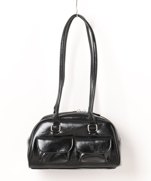 apres jour clair（アプレジュールクレア）の「【apres jour clair×ARIAZ】ポケット付きアンダーアームバッグ（ハンドバッグ・レディース・ブラック/ダークブラウン/ホワイト・FREE）」の16枚目の写真