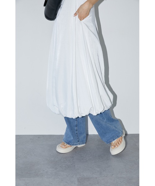 DRWCYS（ドロシーズ）の「トングボリュームサンダル（サンダル・レディース・ブラック/ホワイト・MEDIUM/LARGE）」の15枚目の写真