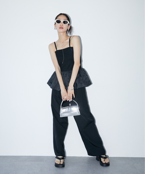 DRWCYS（ドロシーズ）の「トングボリュームサンダル（サンダル・レディース・ブラック/ホワイト・MEDIUM/LARGE）」の18枚目の写真