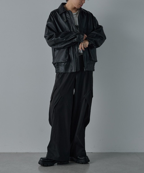 COLONY 2139（コロニートゥーワンスリーナイン）の「変形ワイドパンツ（その他パンツ・メンズ・ブラック・MEDIUM/LARGE）」の19枚目の写真