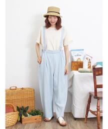 Samansa Mos2 | ◎ハイウエストサロペット(その他パンツ)