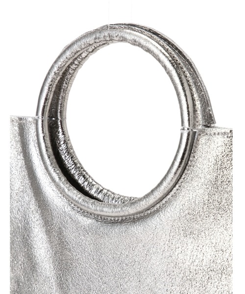 LAURA DI MAGGIO（ローラディマッジオ）の「(LAURA DI MAGGIO)サークルハンドルショルダーバッグ（ショルダーバッグ・レディース・レッド/ブラック/シルバー・FREE）」の7枚目の写真