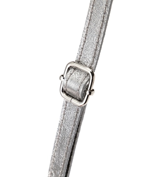 LAURA DI MAGGIO（ローラディマッジオ）の「(LAURA DI MAGGIO)サークルハンドルショルダーバッグ（ショルダーバッグ・レディース・レッド/ブラック/シルバー・FREE）」の9枚目の写真