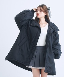 17HR | ボリュームスリーブミドルコート(その他アウター)