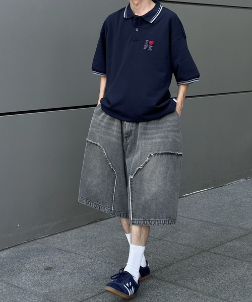 セール】DRAWCODE I LOVE ポロシャツ（ポロシャツ）｜Perushu