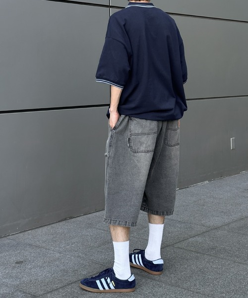 Perushu（ペルーシュ）の「DRAWCODE I LOVE ポロシャツ（ポロシャツ・メンズ・ネイビー/バーガンディー/ライトベージュ・MEDIUM/LARGE）」の13枚目の写真