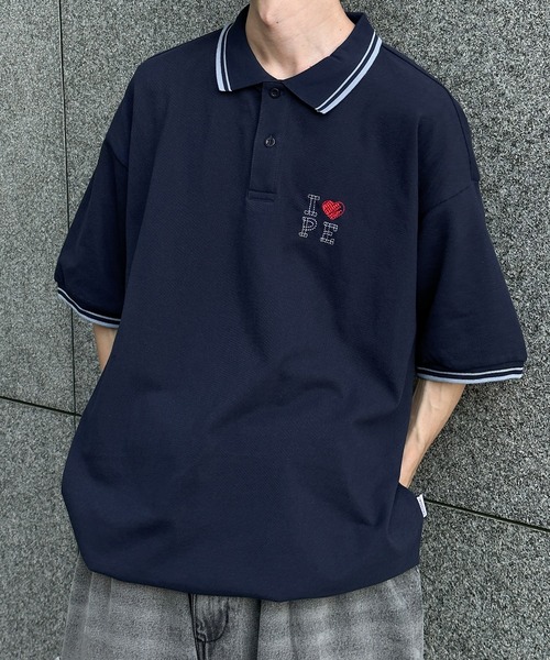 セール】DRAWCODE I LOVE ポロシャツ（ポロシャツ）｜Perushu