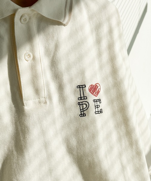 セール】DRAWCODE I LOVE ポロシャツ（ポロシャツ）｜Perushu