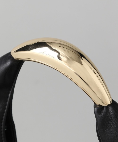 LE VERNIS（ル・ベルニ）の「【セレクト】LE VERNIS_SUCLPTURE バッグ（ハンドバッグ・レディース・ブラック系その他2/ブラック・FREE）」の10枚目の写真