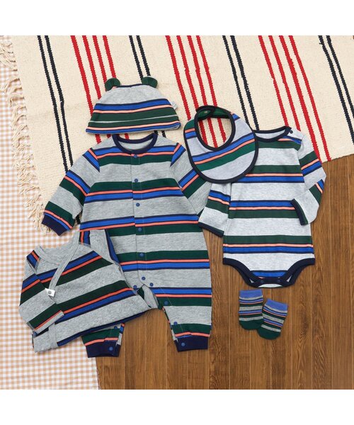 BREEZE（ブリーズ）の「総柄ボディオール マイファーストブリーズ（ロンパース・キッズ・その他2/その他3/オレンジ・70/80）」の11枚目の写真