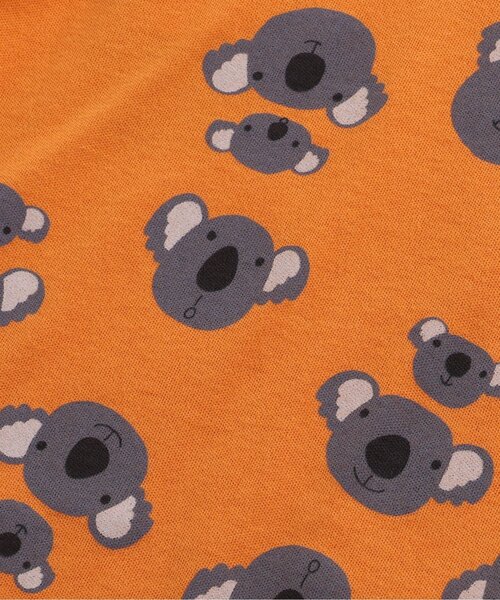 BREEZE（ブリーズ）の「総柄ボディオール マイファーストブリーズ（ロンパース・キッズ・その他2/その他3/オレンジ・70/80）」の5枚目の写真