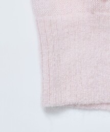 GANNI ピンク モヘアニットベスト GANNI（ガニー）の「GANNI/ガニー LIGHT MOHAIR KNIT VEST