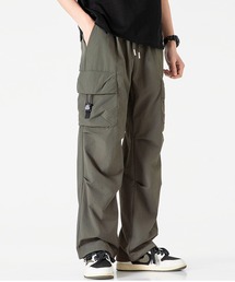 aimoha outdoor ユニセックス　ウエスト紐付き ロングパンツ