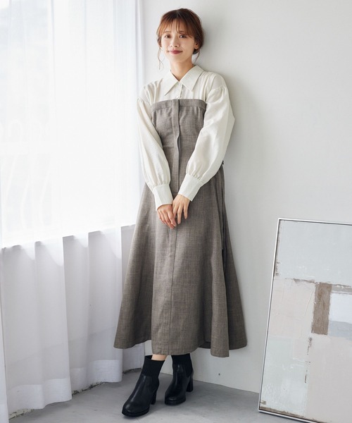 新品未使用品！ヒューマンウーマン！スウェットフーディーワンピース スウェットフーディーワンピース | human woman（ヒューマン