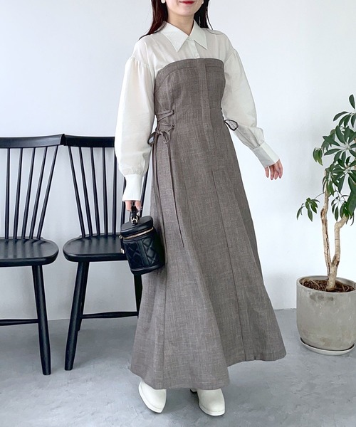 新品未使用品！ヒューマンウーマン！スウェットフーディーワンピース スウェットフーディーワンピース | human woman（ヒューマン