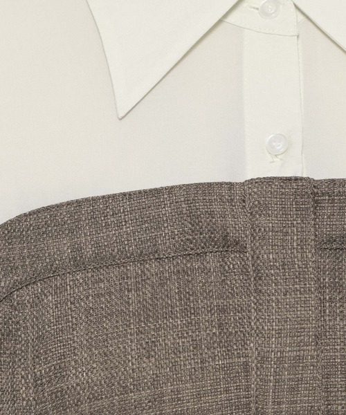 mysty woman（ミスティウーマン）の「ドッキングレースアップワンピ