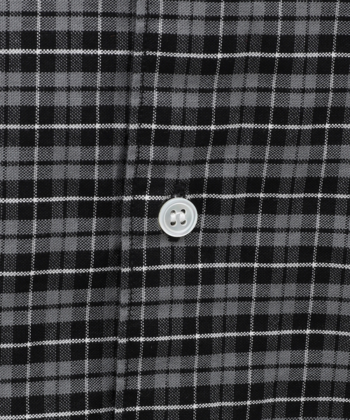 JOURNAL STANDARD（ジャーナルスタンダード）の「オックスフォード チェック ボックスシャツ（シャツ/ブラウス・メンズ・ネイビー/ブラック系その他/チョコ・MEDIUM/LARGE）」の13枚目の写真