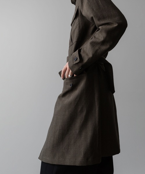 STAND COLLAR MILITARY COAT（ミリタリージャケット）｜ato